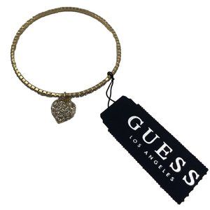 Guess Charm Bracelet ,Stretchy ,Heart Women's Bracelet - Brand New